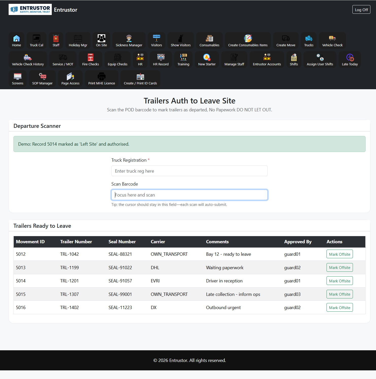 POD and Gate Control